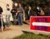 People standing in line to vote