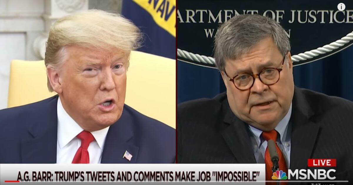 #BarrLies trends after AG insists