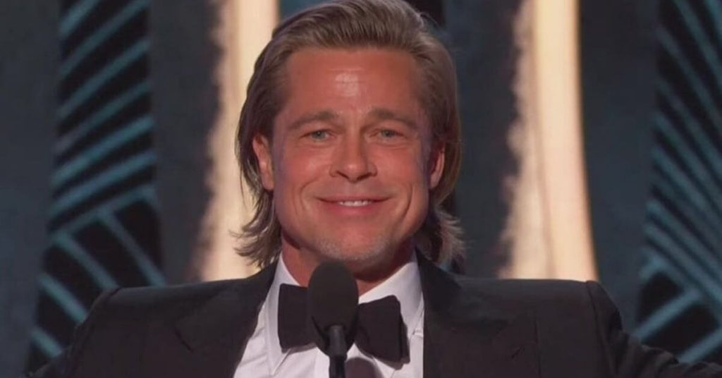 Brad Pitt lampoons impeachment inquiry at Oscars