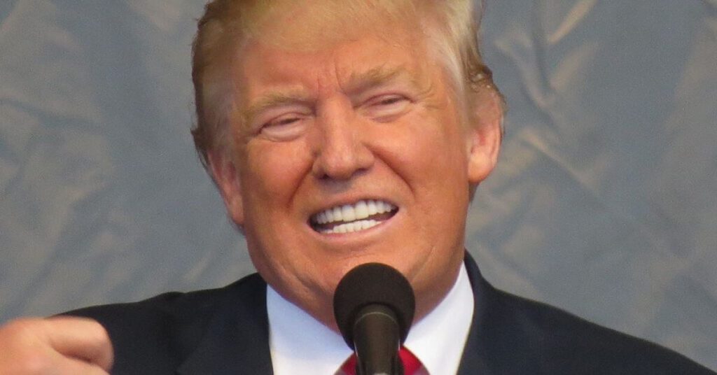 Donald Trump Grimace