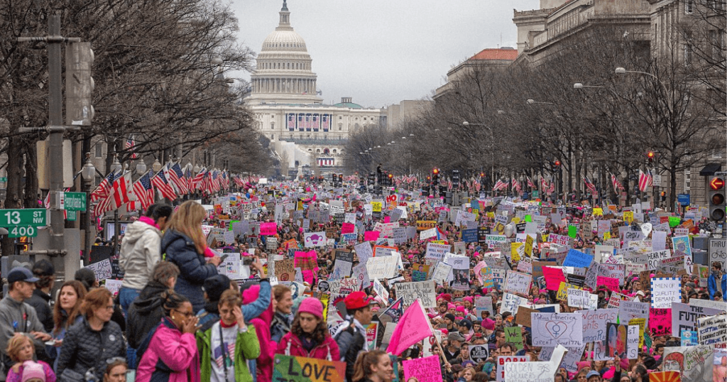 People protesting