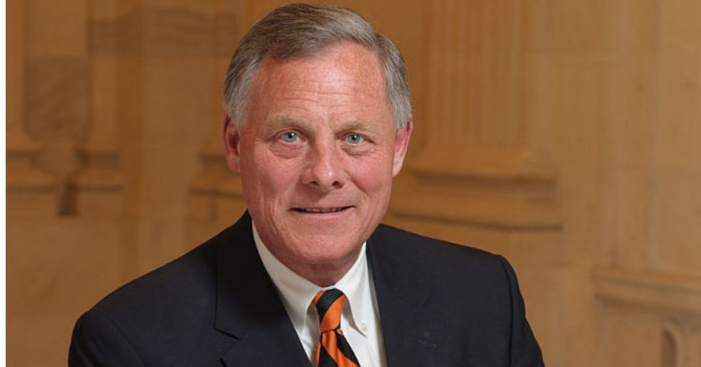 Portrait of Senator Richard Burr