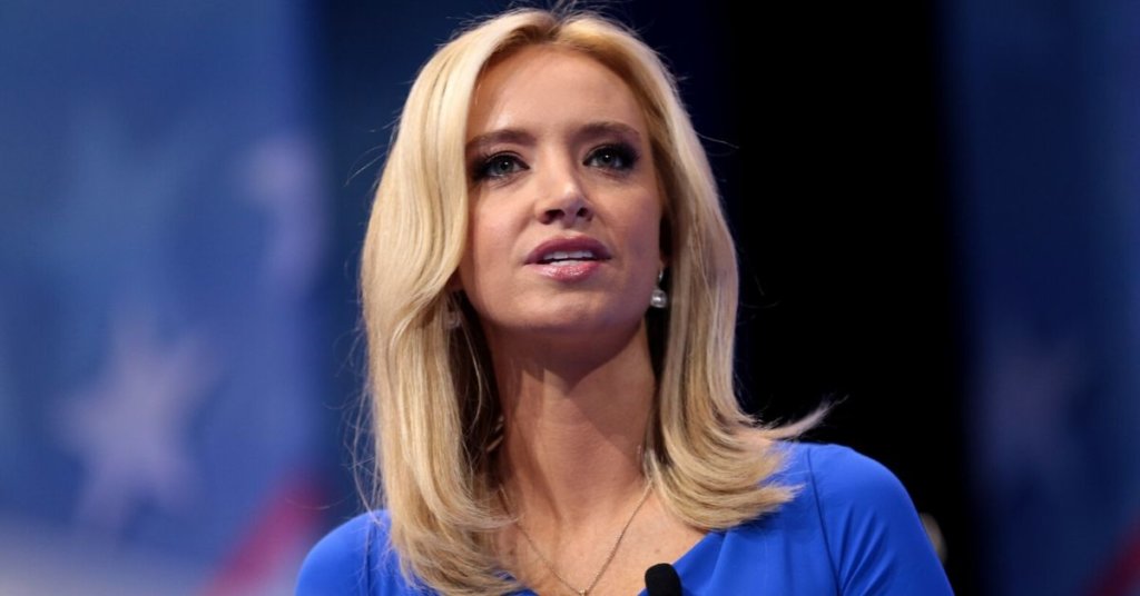 Medium shot of Kayleigh McEnany