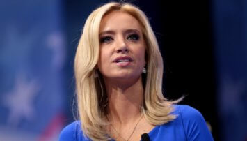 Medium shot of Kayleigh McEnany