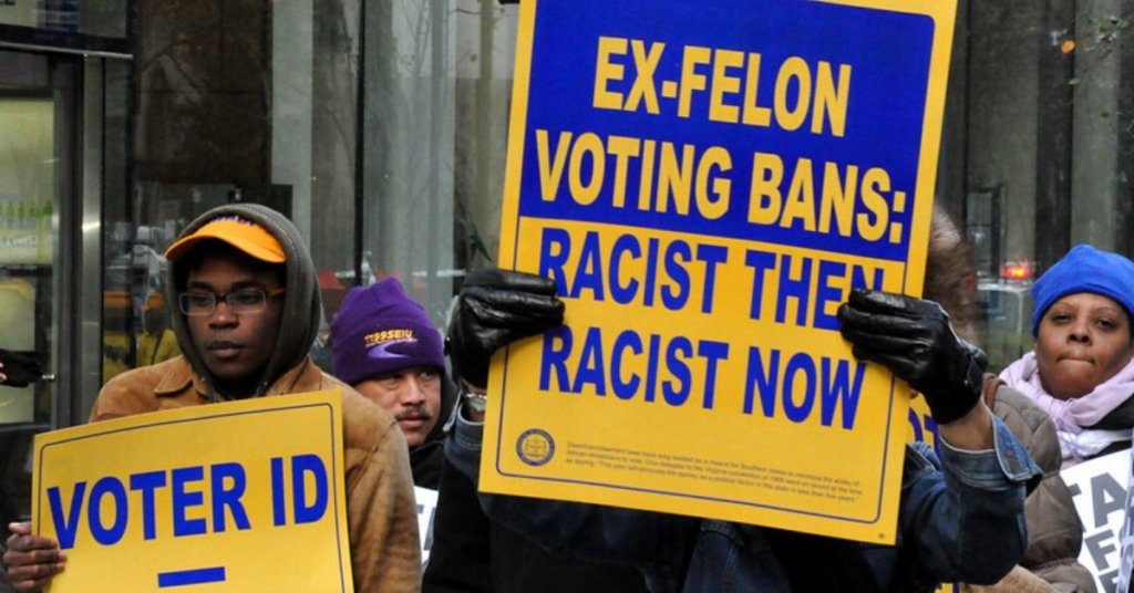 The GOP keeps trying to suppress the vote of ex-offenders. Here’s how you can help fight back. 2