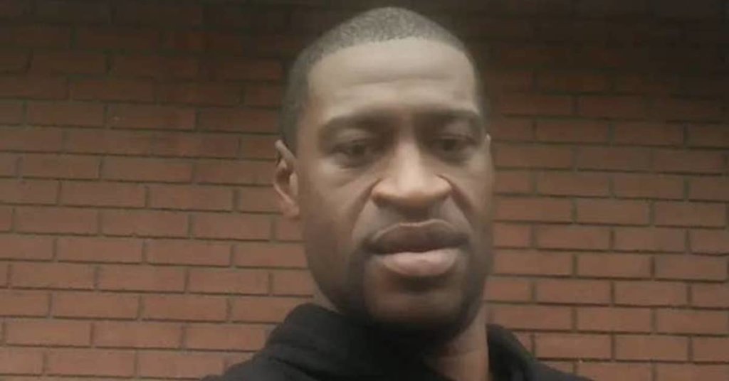 A photograph of George Floyd