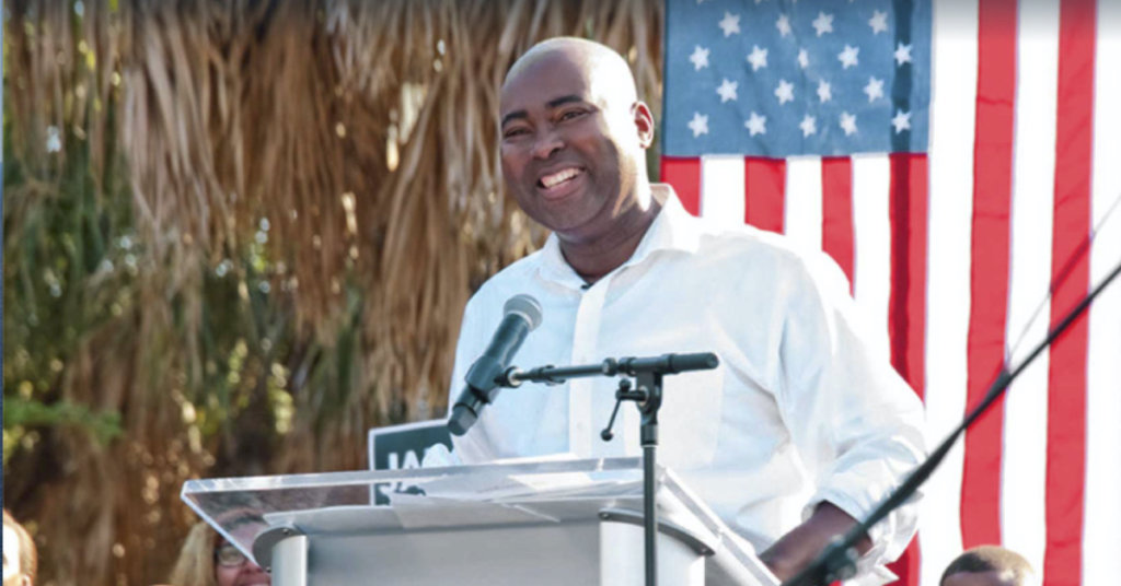 South Carolina Democratic senate candidate Jaime Harrison