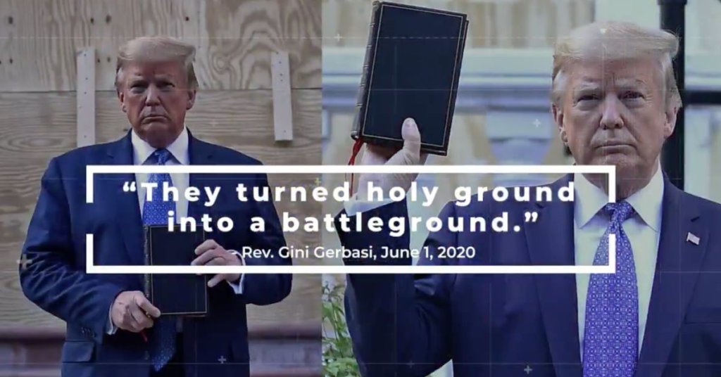 Screenshot from an anti-Trump video