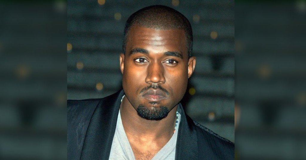 A photograph of Kanye West.
