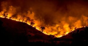 'Going to suffer in a way that makes Covid look like a vacation': 11,000 freak lightning strikes cause wildfires to rip through California