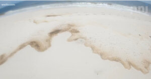 Oil covers Florida beach two weeks after Hurricane Sally