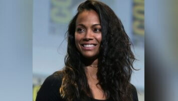 Zoe Saldana adds activist and feminist leader to her resume