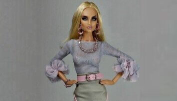 A Barbie styled to look like Ivanka