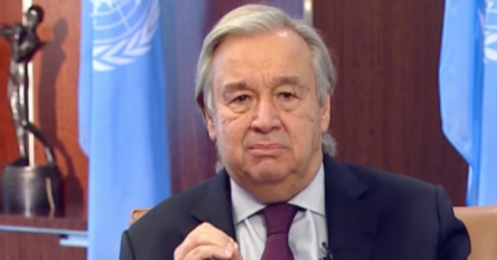 UN Secretary General António Guterres