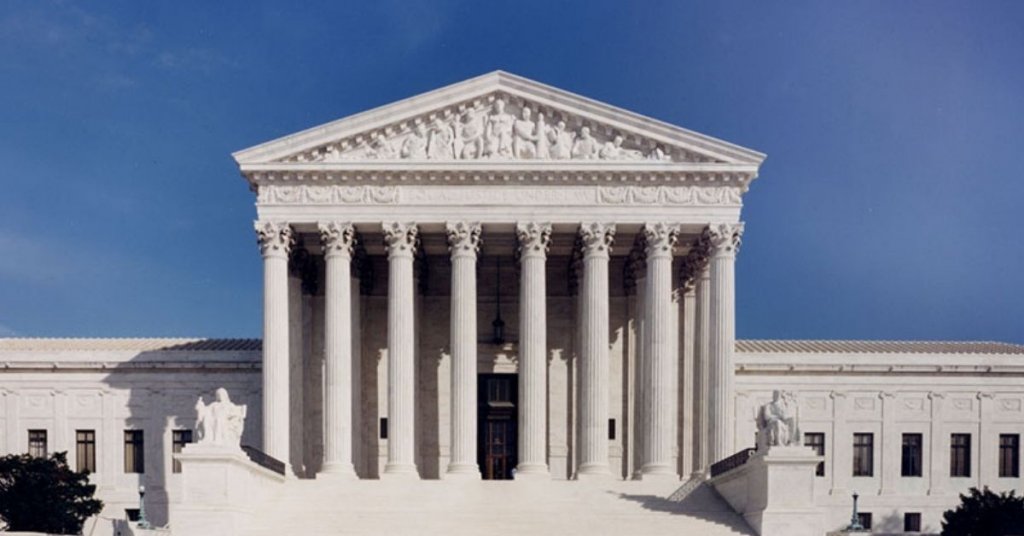 The exterior of the Supreme Court