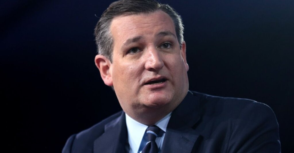 U.S. Senator Ted Cruz of Texas speaking at the 2017 Conservative Political Action Conference (CPAC) in National Harbor, Maryland.