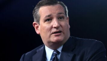 U.S. Senator Ted Cruz of Texas speaking at the 2017 Conservative Political Action Conference (CPAC) in National Harbor, Maryland.